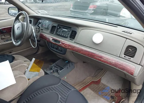 2000 Mercury Grand Marquis Gs из США, поврежденный, VIN 2MEFM74W4YX654288